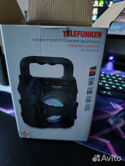 Портативная колонка bluetooth