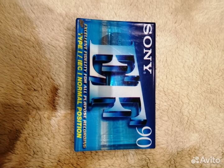 Аудиокассета новая, запечатанная soni, Япония