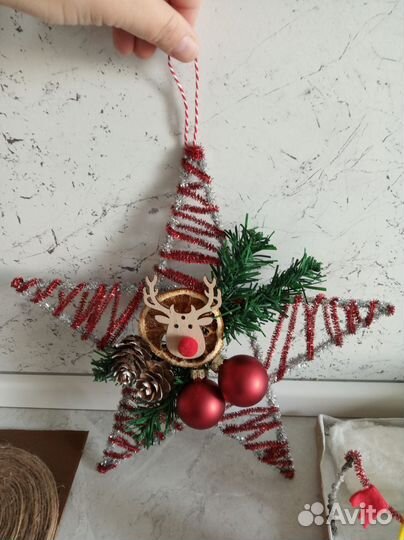 Зимняя поделка