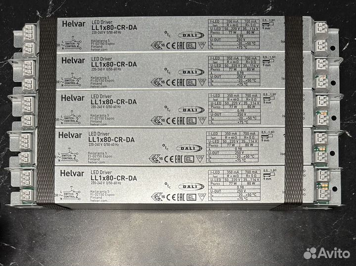 Драйвер helvar LL1x80-CR-DA