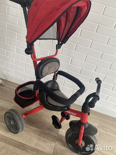 Трехколесный велосипед коляска