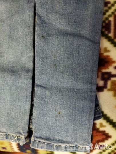 Джинсы для девочки 98-104 с утеплителем и без