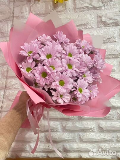 Букет из хризантем