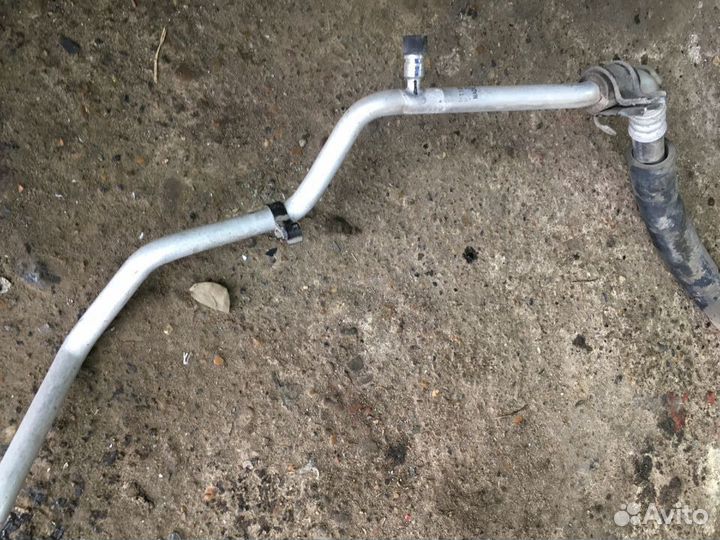 Трубка кондиционера длинная толстая Рено Колеос