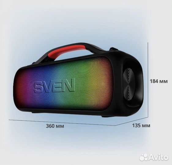 Блютуз колонка Sven ps-360