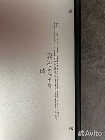 Macbook air 13 на запчасти