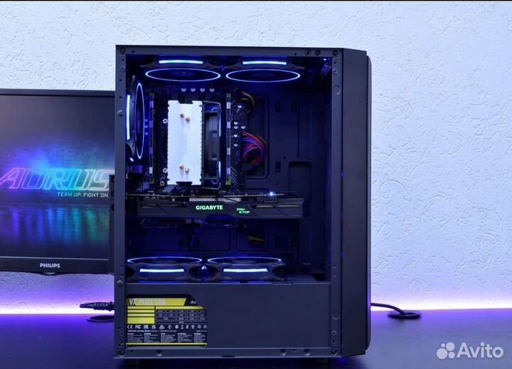 Игровой пк Intel I3 10100F + GTX 1070