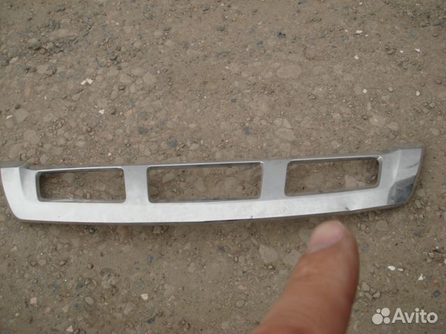 Мерседес Накладка бампера передн Mercedes GL 12-н