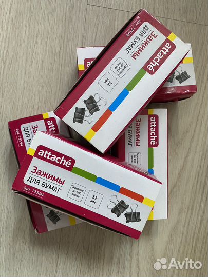 Зажимы для бумаги