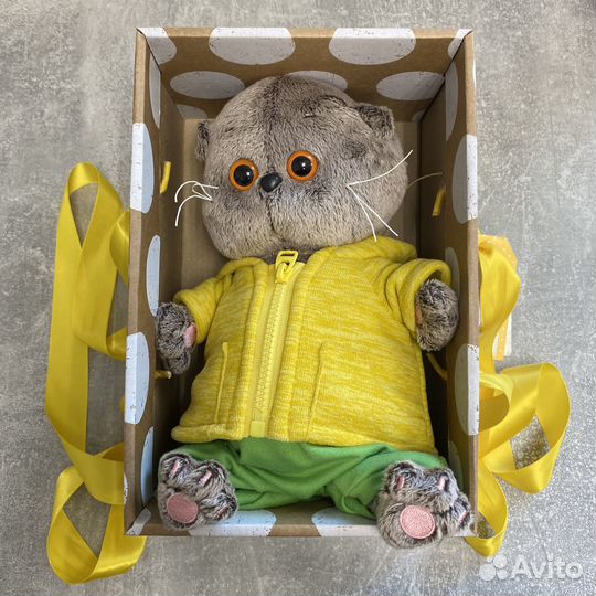 Детская игрушка в коробке Кот Басик