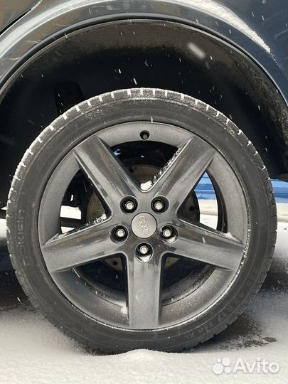 Колёса на ниву R17 на оригинальных дисках Vag