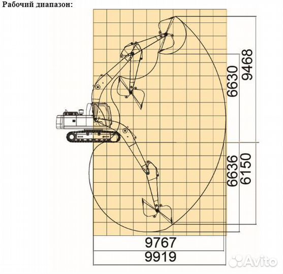 Гусеничный экскаватор Lonking CDM6205, 2024