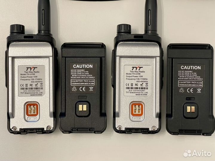 Комплект раций TYT TH-UV98 10W 2шт