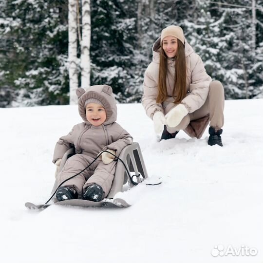 Санки детские пластиковые Happy Baby slidex