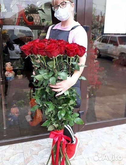 Высокие розы Гигантские Розы 150 160 170 180 190см