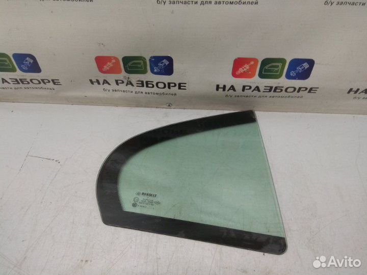 Форточка двери задняя правая Renault Fluence седан