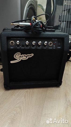 Smiger Бас гитара(5 струная)и комбик