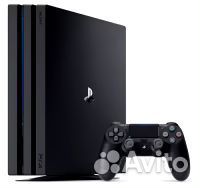 Игровая приставка ps4 pro 1tb