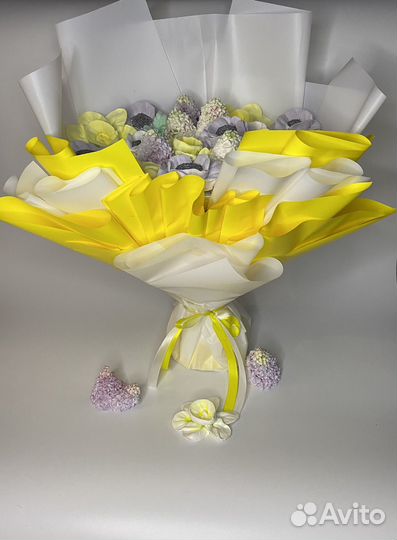 Букет из зефира