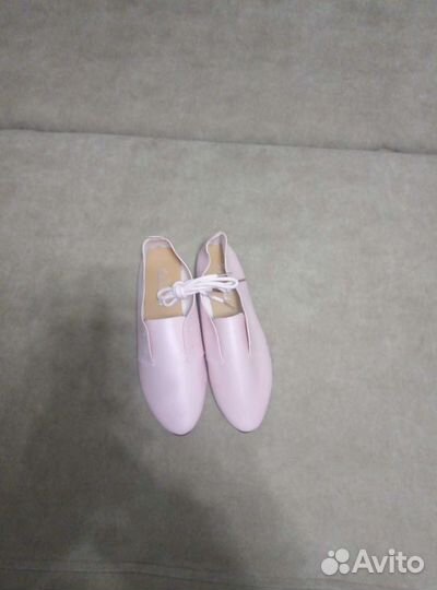 Мокасины, лоферы кожа