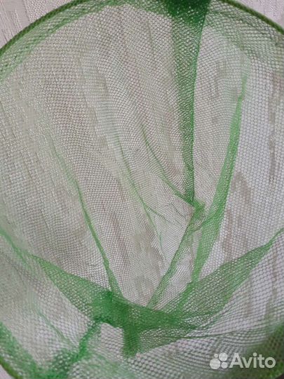 Сачок для бабочек с бамбуковой ручкой