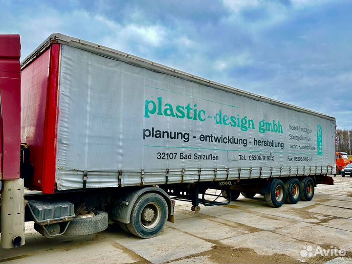 Полуприцеп шторный Kogel Cargo, 1999