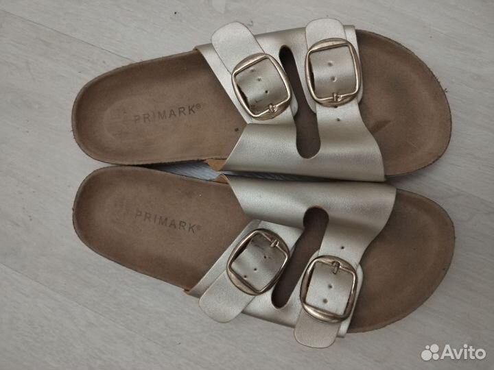 Балетки и шлепки. Пакет 3 шт. 39 размер