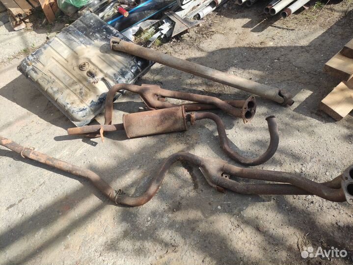 Глушитель на Волгу и Газель