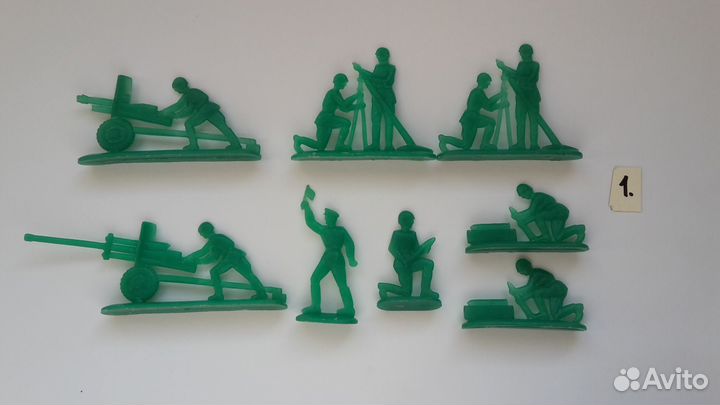 Солдатики артиллерийский дивизион СССР