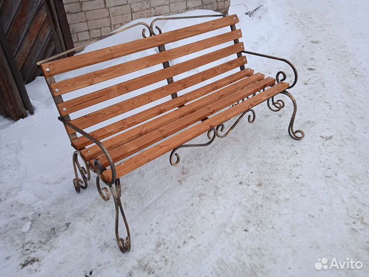 Скамейка кованная
