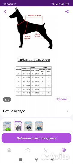 Одежда для собак