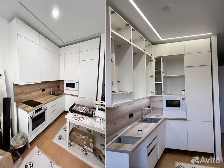 Сборка мебели.Сборка кухни