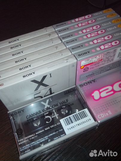 Аудиокассеты запечатанные Sony,TDK,Axia,Fujitsu