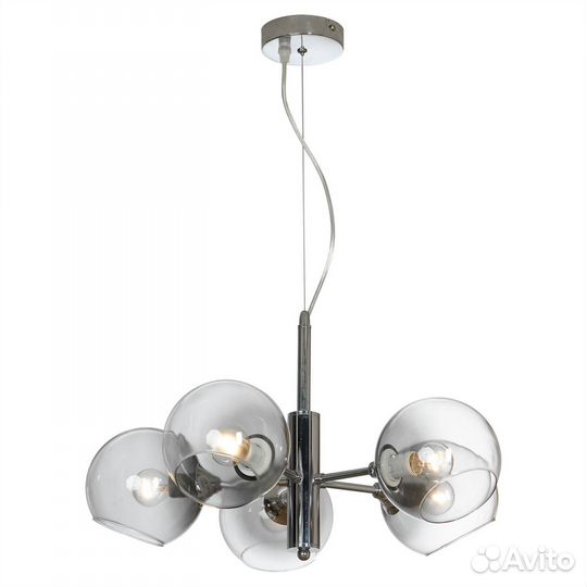 Люстра подвесная в спальню модерн