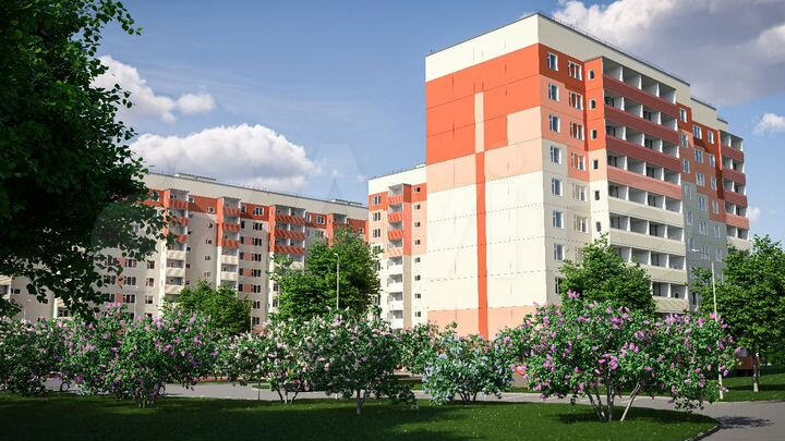 1-к. квартира, 43,9 м², 1/10 эт.