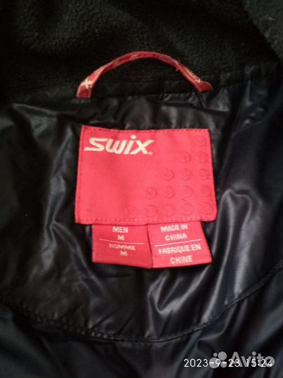 Куртка swix зимняя мужская, размер М