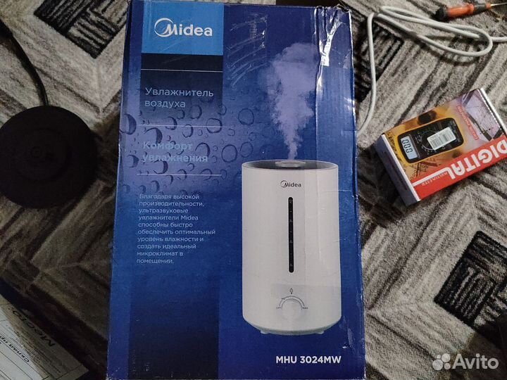 Увлажнитель воздуха Midea и Scarlett