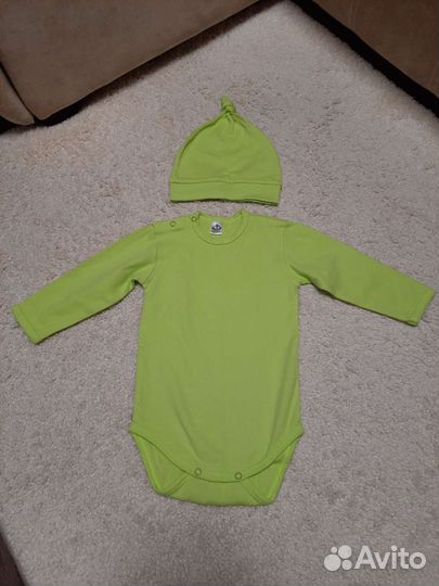 Комплект боди и чепчик