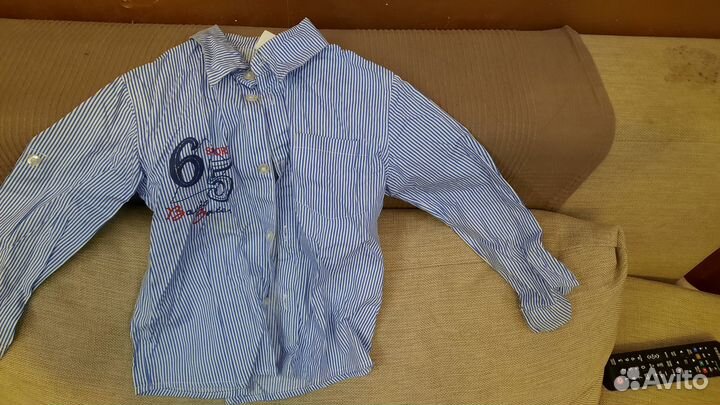 Продам рубашку мальчику 104см