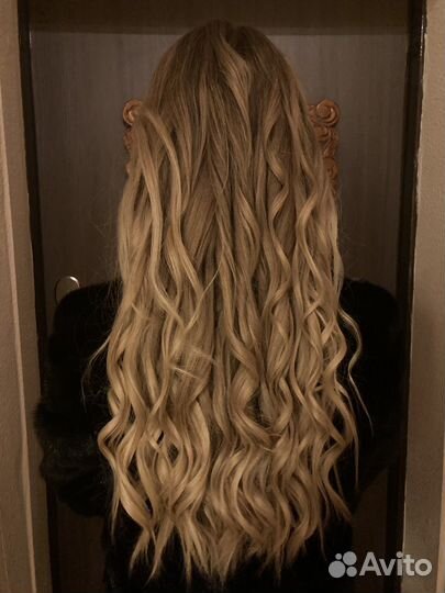 Укладка локоны