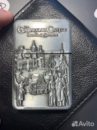 Зажигалка zippo сувенирная с замком гарибальди