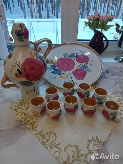 Штоф ликеро-водочный Дулево СССР