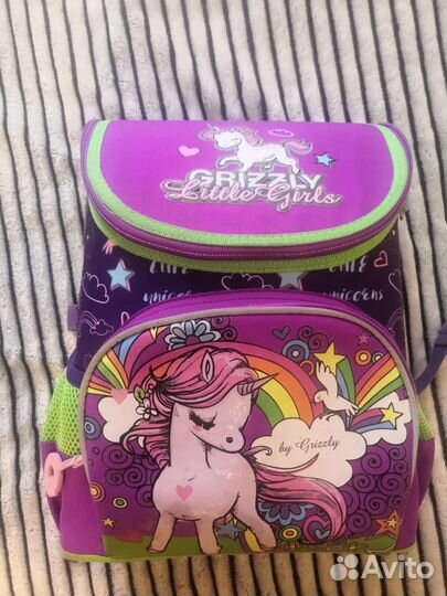 Ранец школьный для девочки grizzly