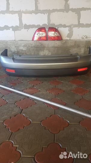Задний бампер приора