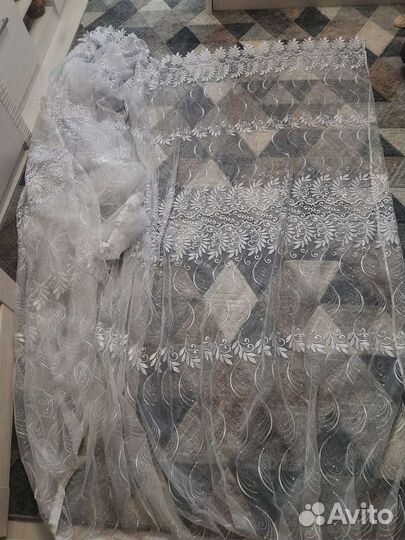 Тюль новая