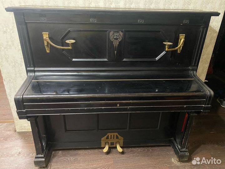 Антикварное немецкое пианино Rud Ibach sohn