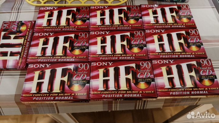 Аудиокассеты Sony