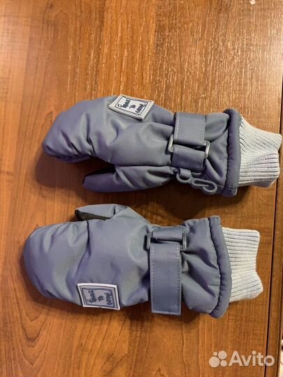 Варежки детские для мальчика 3-5 лет