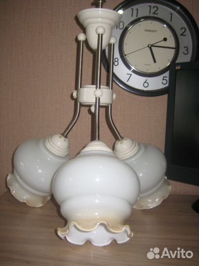 Потолочный светильник 3х рожковый