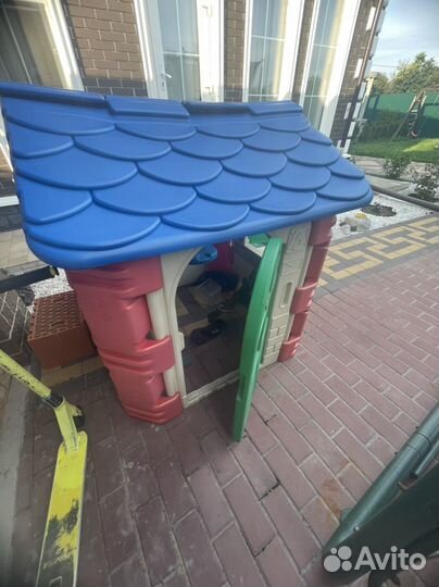 Большая Игрушка,Домик игровой, детская площадка